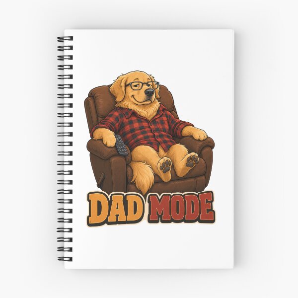 Item preview, Golden Retriever Dad Mode designed and sold by zoughlal.