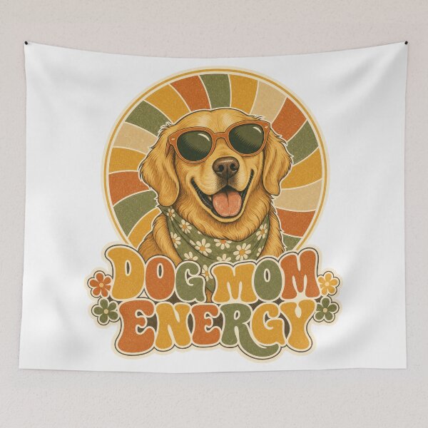 Item preview, Dog Mom Energy Always designed and sold by zoughlal.