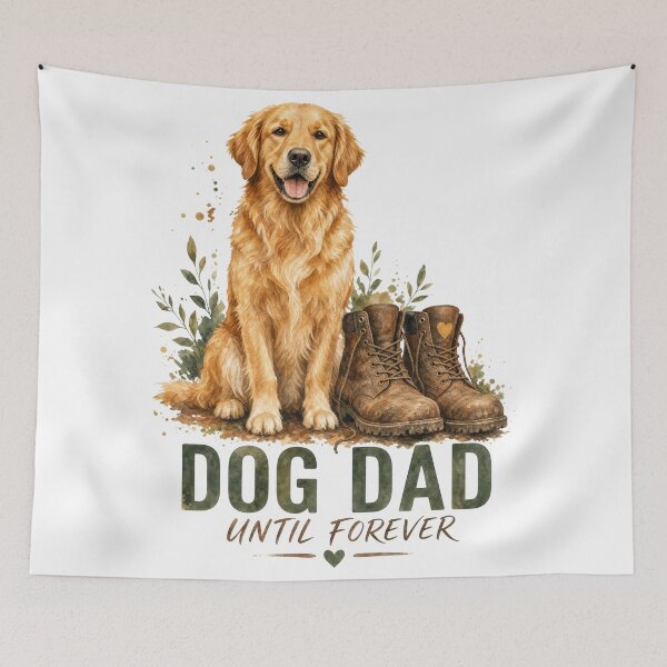 Item preview, Dog Dad Until Forever designed and sold by zoughlal.