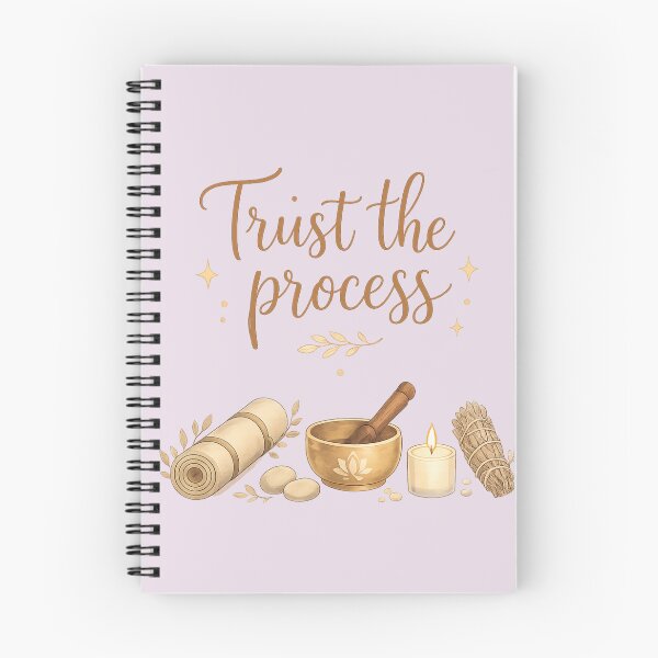 Item preview, Trust the Process Yoga Quote | Meditation & Mindfulness Wellness Design | Zen Spiritual Gift designed and sold by MimiSabu.