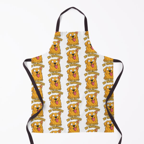 Item preview, Funny Golden No Thoughts designed and sold by zoughlal.