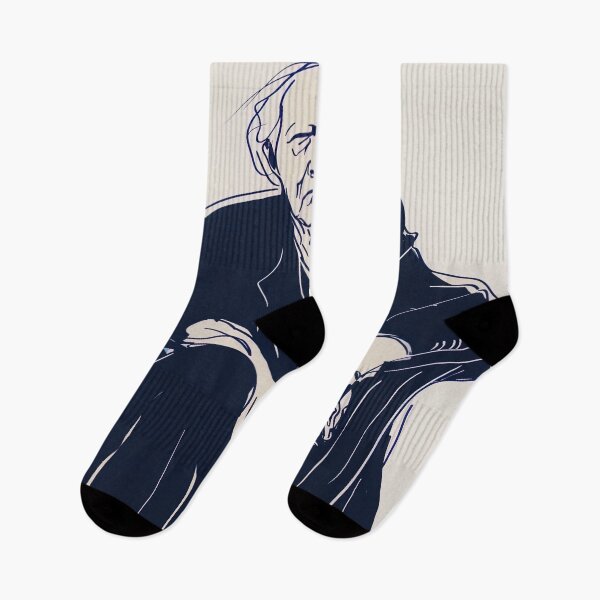Item preview, Cornelius Vanderbilt - Blue Abstract Art designed and sold by shadow-bloom.
