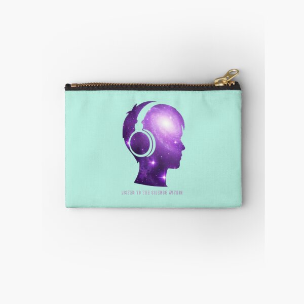 Item preview, Listen To The Silence Within Cosmic Purple Head Design designed and sold by med-lavender-ee.