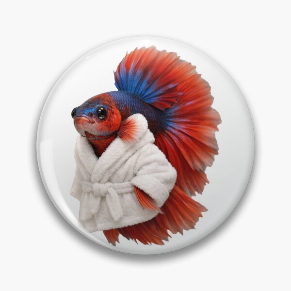 Item preview, Relaxing Bathrobe Betta Fish designed and sold by Sillytoe.