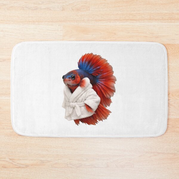 Item preview, Relaxing Bathrobe Betta Fish designed and sold by Sillytoe.