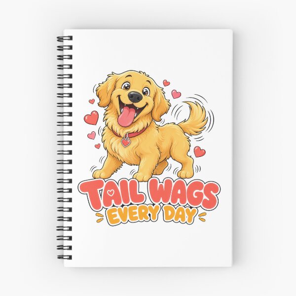 Item preview, Golden Retriever Tail Wags designed and sold by zoughlal.