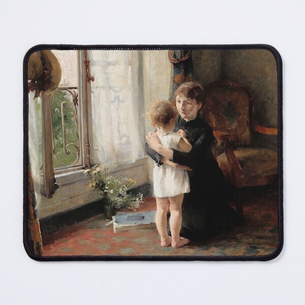 Item preview, Mother and Child - Helene Schjerfbeck designed and sold by tomorrowsart.