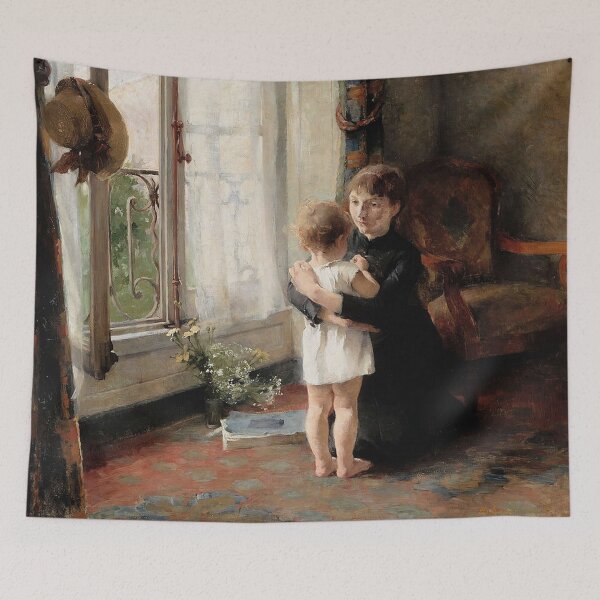 Item preview, Mother and Child - Helene Schjerfbeck designed and sold by tomorrowsart.