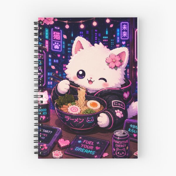 Item preview, Mochi Neko Ramen  designed and sold by soul-so-happy.