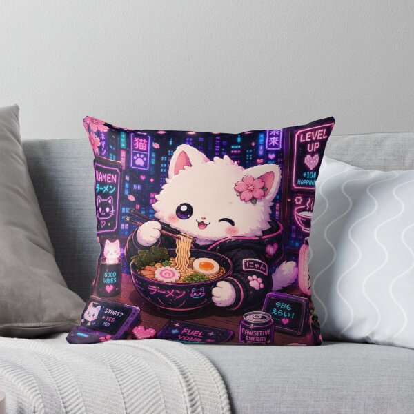 Item preview, Mochi Neko Ramen  designed and sold by soul-so-happy.