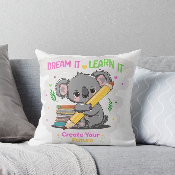 Item preview, Cute Koala Dream Learn School Ouote designed and sold by KAWAII STUDIO NB.