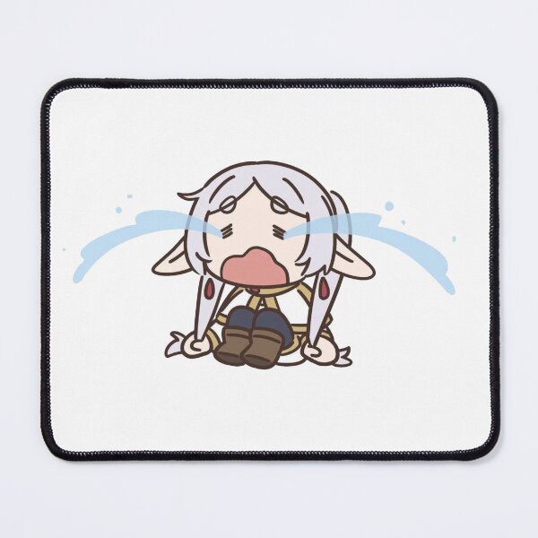 Item preview, Don't Cry! Frieren - A Thousand Years of Magic Chibi Aesthetic designed and sold by TheStickLab.