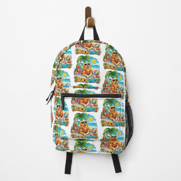 Item preview, Golden Retriever Beach Vibes designed and sold by zoughlal.