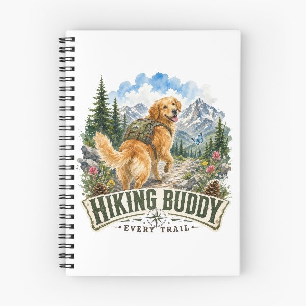 Item preview, Golden Hiking Adventure Buddy designed and sold by zoughlal.