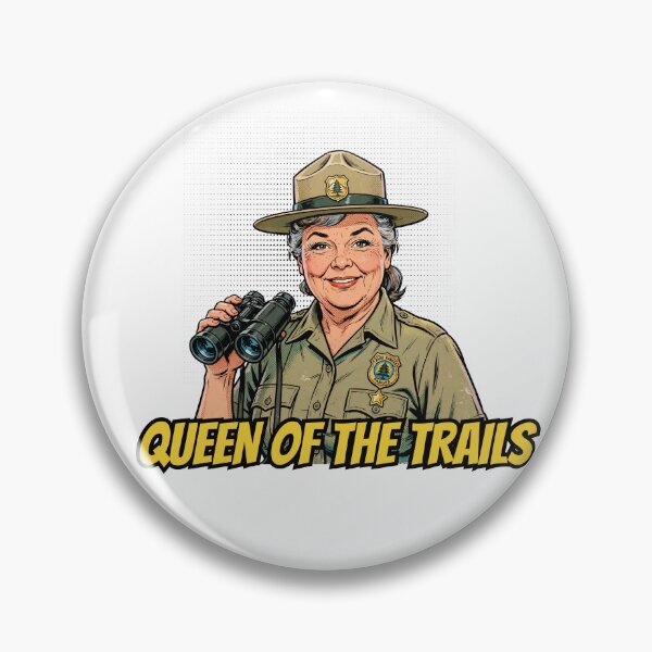 Item preview, Queen of the Trails - Retro Female Park Ranger Comic Art designed and sold by Neurospicy Trolls.