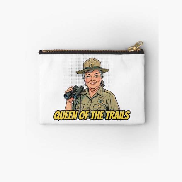 Item preview, Queen of the Trails - Retro Female Park Ranger Comic Art designed and sold by Neurospicy Trolls.