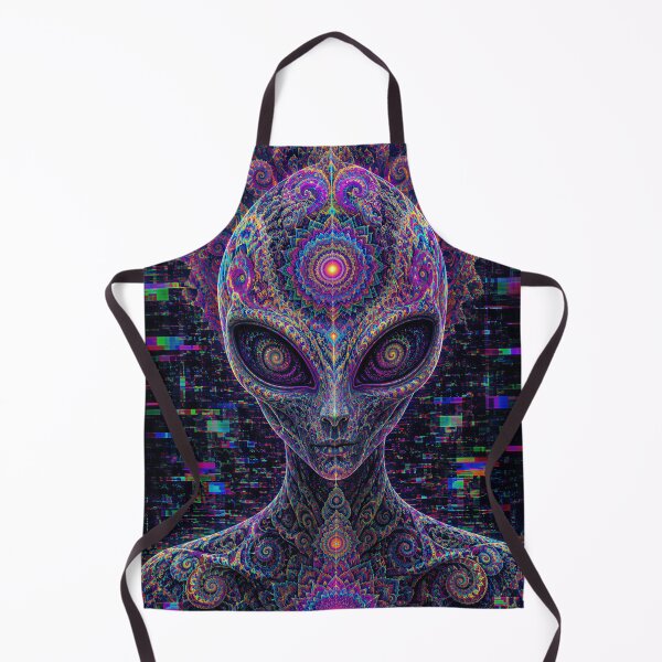 Item preview, Psychedelic Alien Glitch Art designed and sold by hyperbeast store.