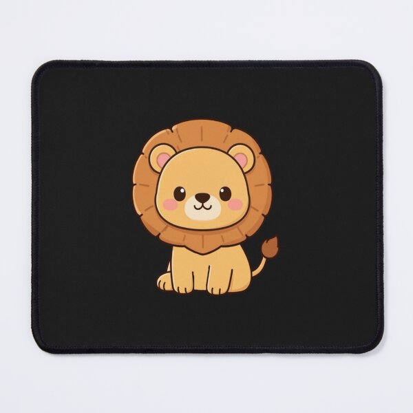 Item preview,  Cute lion funny kawaii cat design designed and sold by Geschenkartikel.