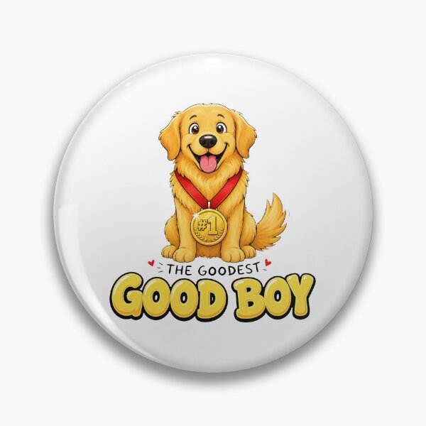 Item preview, Golden Retriever Good Boy designed and sold by zoughlal.