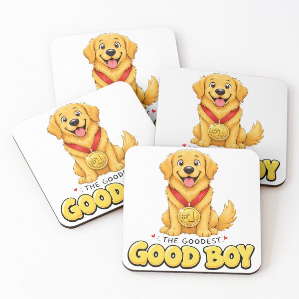 Item preview, Golden Retriever Good Boy designed and sold by zoughlal.
