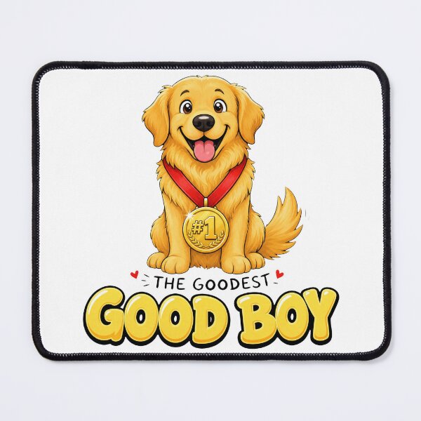 Item preview, Golden Retriever Good Boy designed and sold by zoughlal.