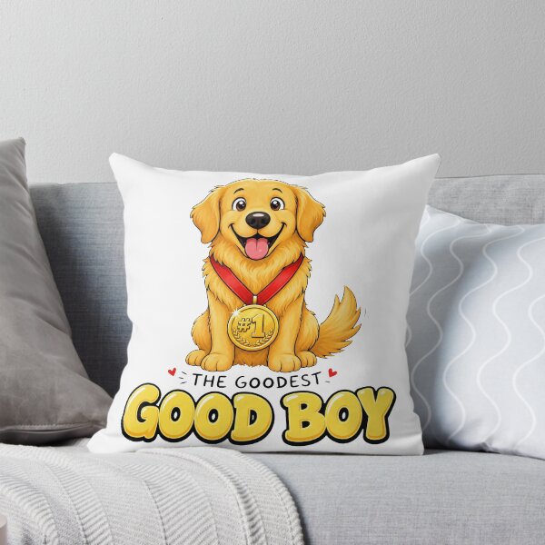 Item preview, Golden Retriever Good Boy designed and sold by zoughlal.