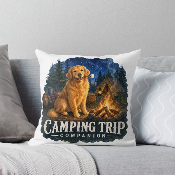 Item preview, Golden Camping Trip Companion designed and sold by zoughlal.