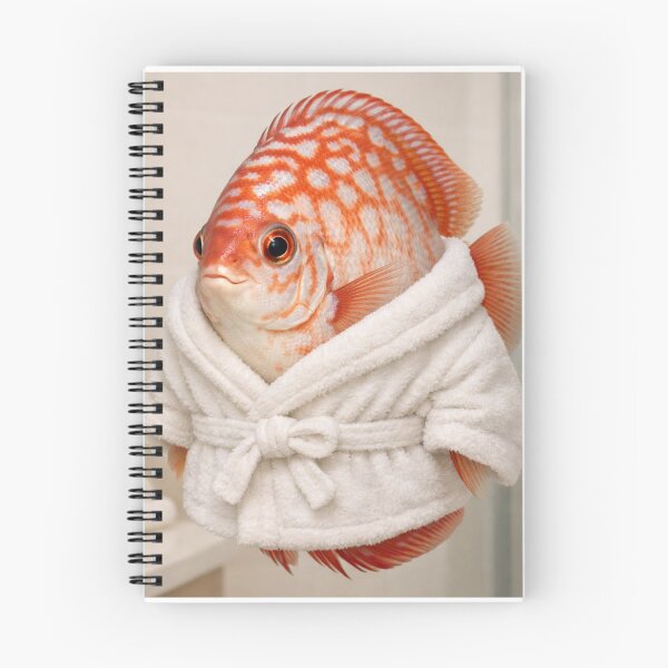 Item preview, Cozy Bathrobe Discus Fish designed and sold by Sillytoe.