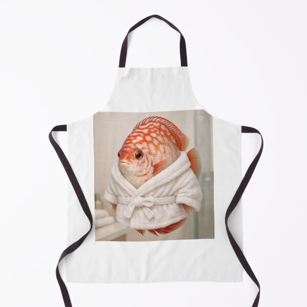 Item preview, Cozy Bathrobe Discus Fish designed and sold by Sillytoe.