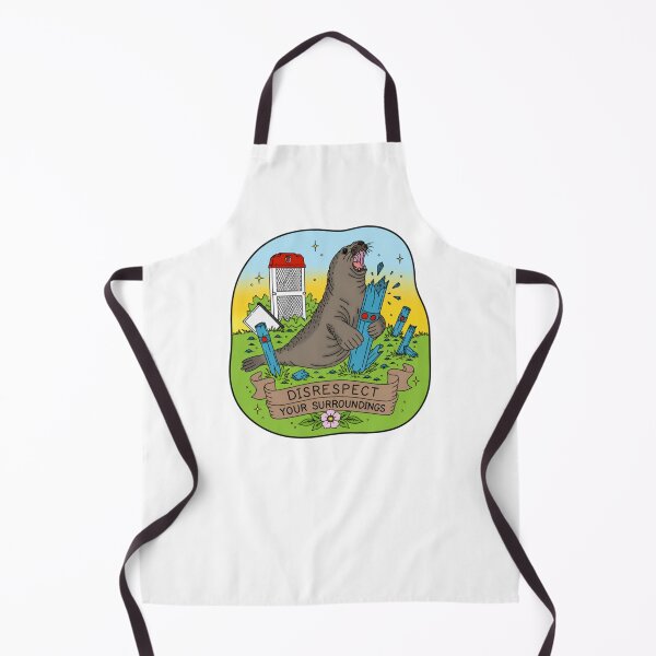 Item preview, Neil Seal Disrespect Your Surroundings designed and sold by CoquetteGoose.