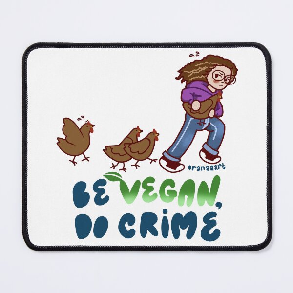Item preview, Be vegan, do crime designed and sold by oranaaart.