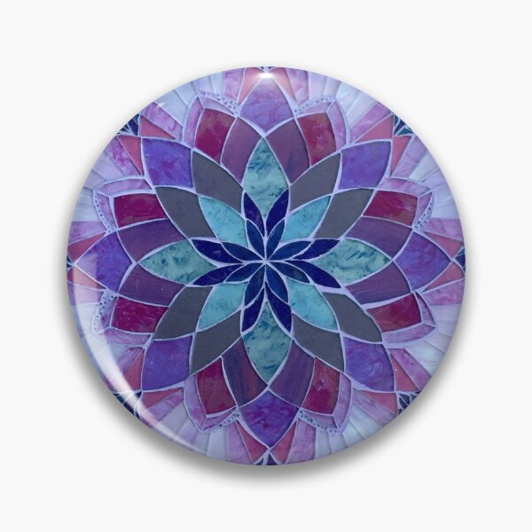 Item preview, Mosaic Mandala designed and sold by SlickerStickers by Glass Gal.