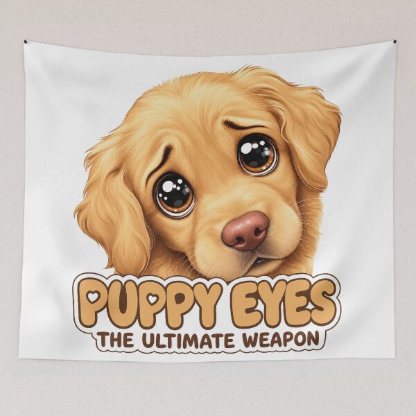 Item preview, Golden Retriever Puppy Eyes designed and sold by zoughlal.