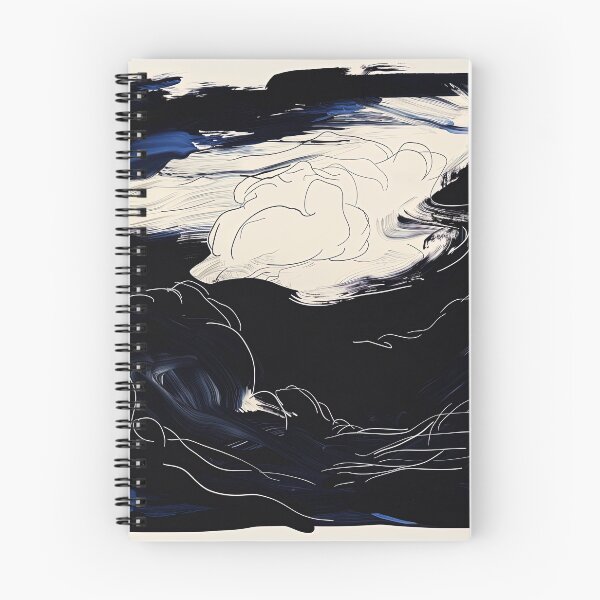 Item preview, Cosmic nebulae - Blue Abstract Art designed and sold by shadow-bloom.