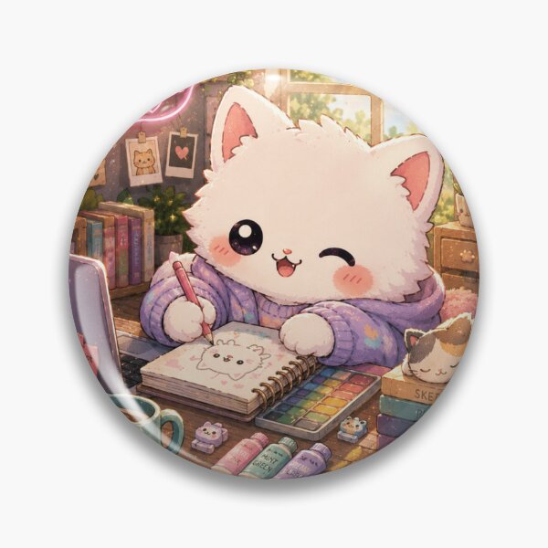 Item preview, Mochi Neko Study Time designed and sold by soul-so-happy.