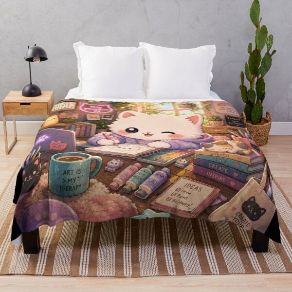 Item preview, Mochi Neko Study Time designed and sold by soul-so-happy.