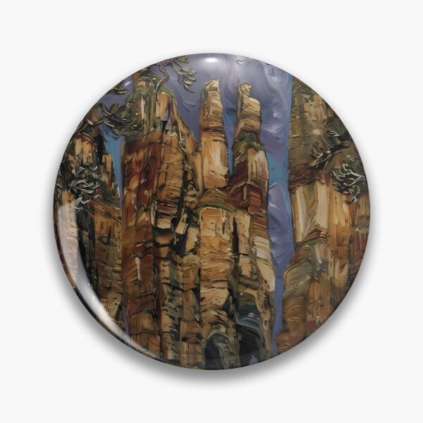 Item preview, The Whispering Rocks under the Swirling Sky designed and sold by MByunArt.