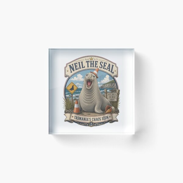 Item preview, Neil the Seal designed and sold by CoquetteGoose.