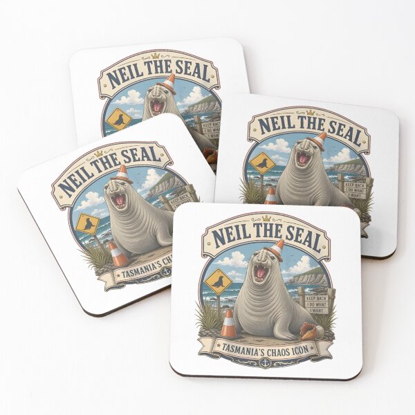 Item preview, Neil the Seal designed and sold by CoquetteGoose.