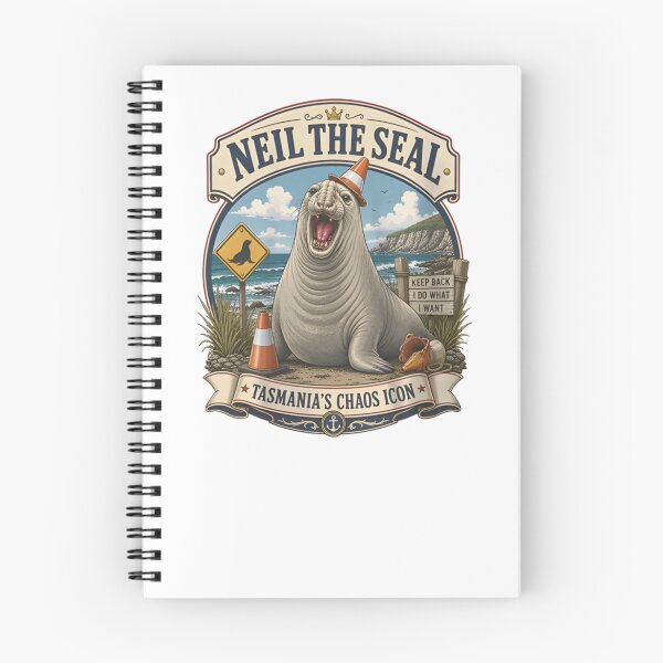 Item preview, Neil the Seal designed and sold by CoquetteGoose.