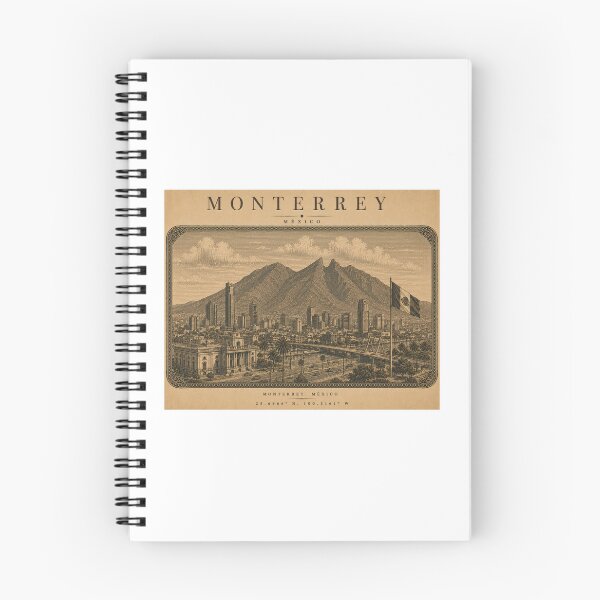 Item preview, Monterrey | Vintage Travel City Design designed and sold by Fm204.