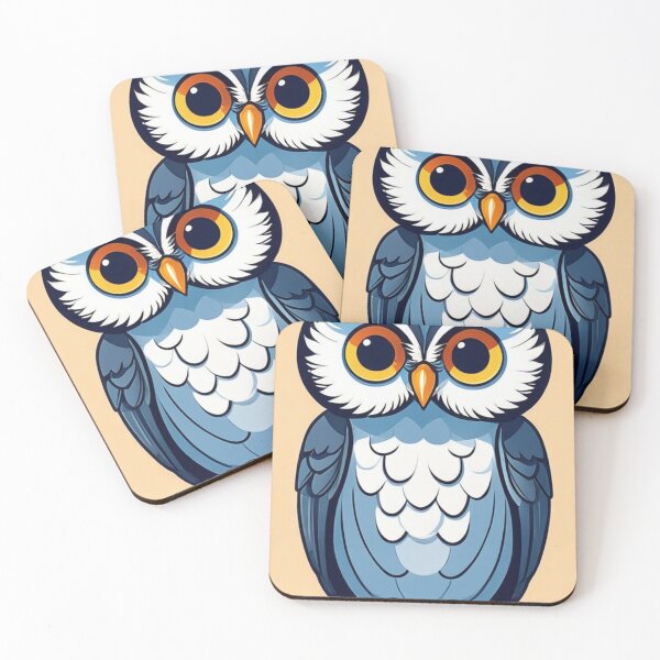 Item preview, Art - Stylized Owl, Modern and Streamlined Vector Illustration designed and sold by World-Pets.