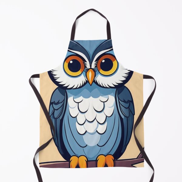 Item preview, Art - Stylized Owl, Modern and Streamlined Vector Illustration designed and sold by World-Pets.