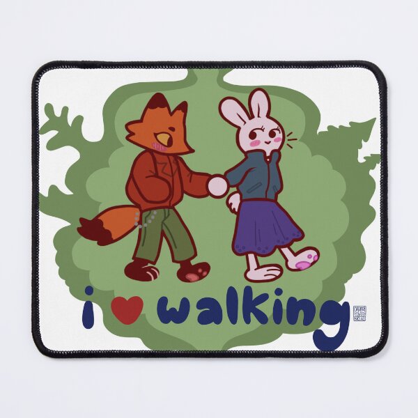 Item preview, I <3 walking designed and sold by oranaaart.