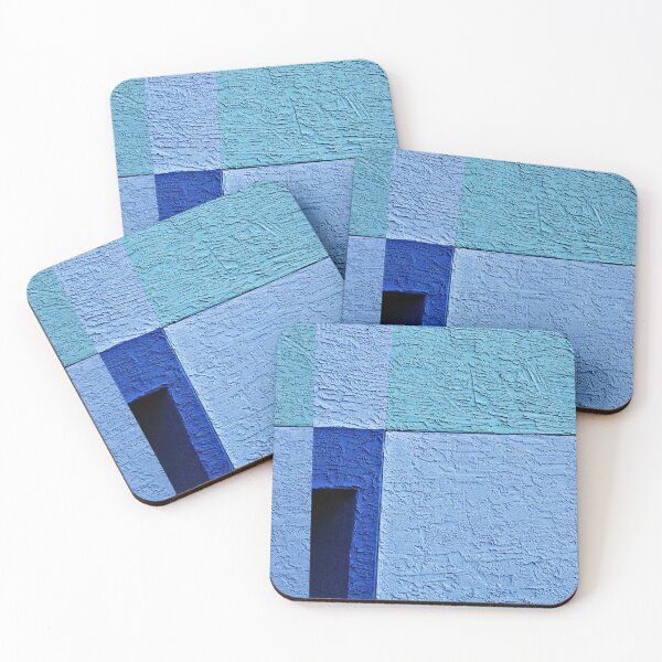 Item preview, Azules texturizados designed and sold by Ethna Gillespie.