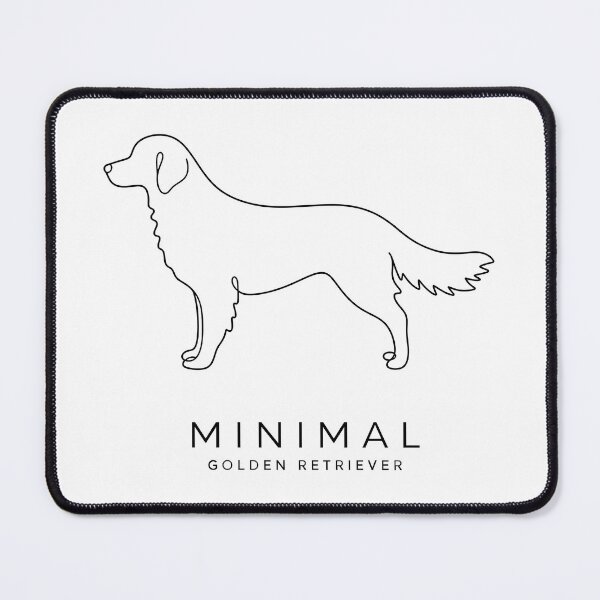 Item preview, Minimal Golden Retriever Line designed and sold by zoughlal.