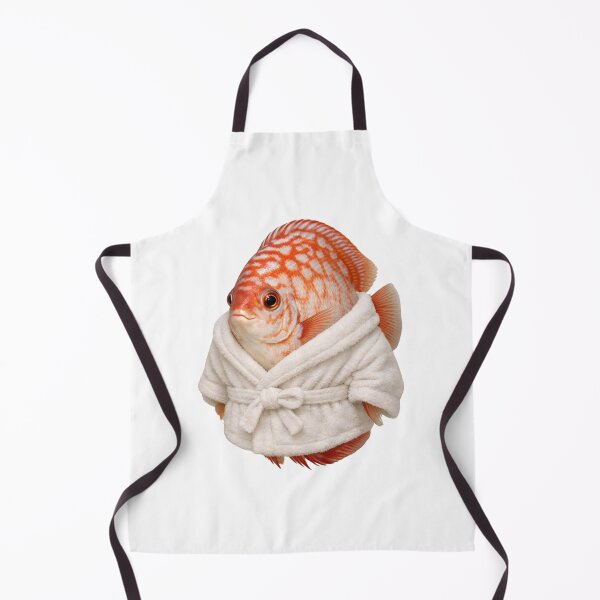 Item preview, Relaxing Bathrobe Discus Fish designed and sold by Sillytoe.