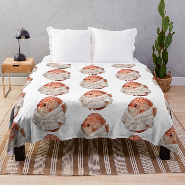 Item preview, Relaxing Bathrobe Discus Fish designed and sold by Sillytoe.