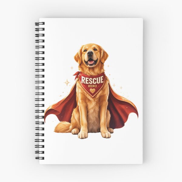Item preview, Rescue Golden Retriever Hero designed and sold by zoughlal.