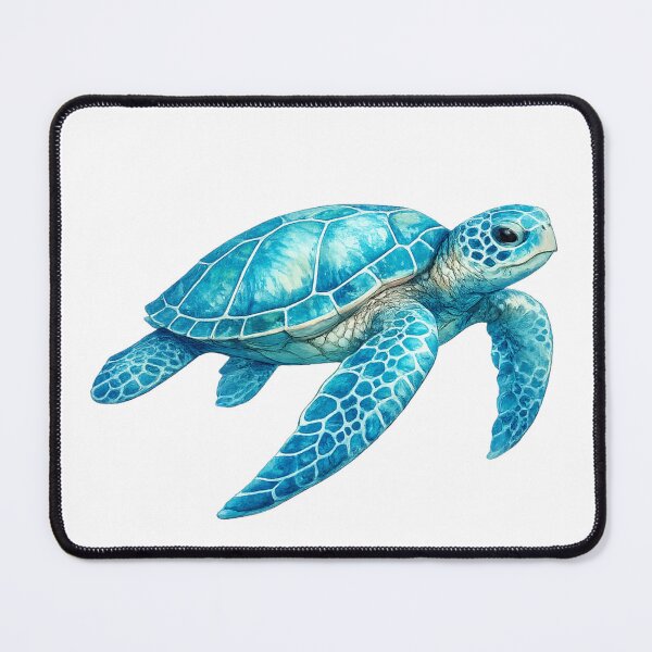 Item preview, Blue Sea Turtle – Watercolor designed and sold by OTSC.